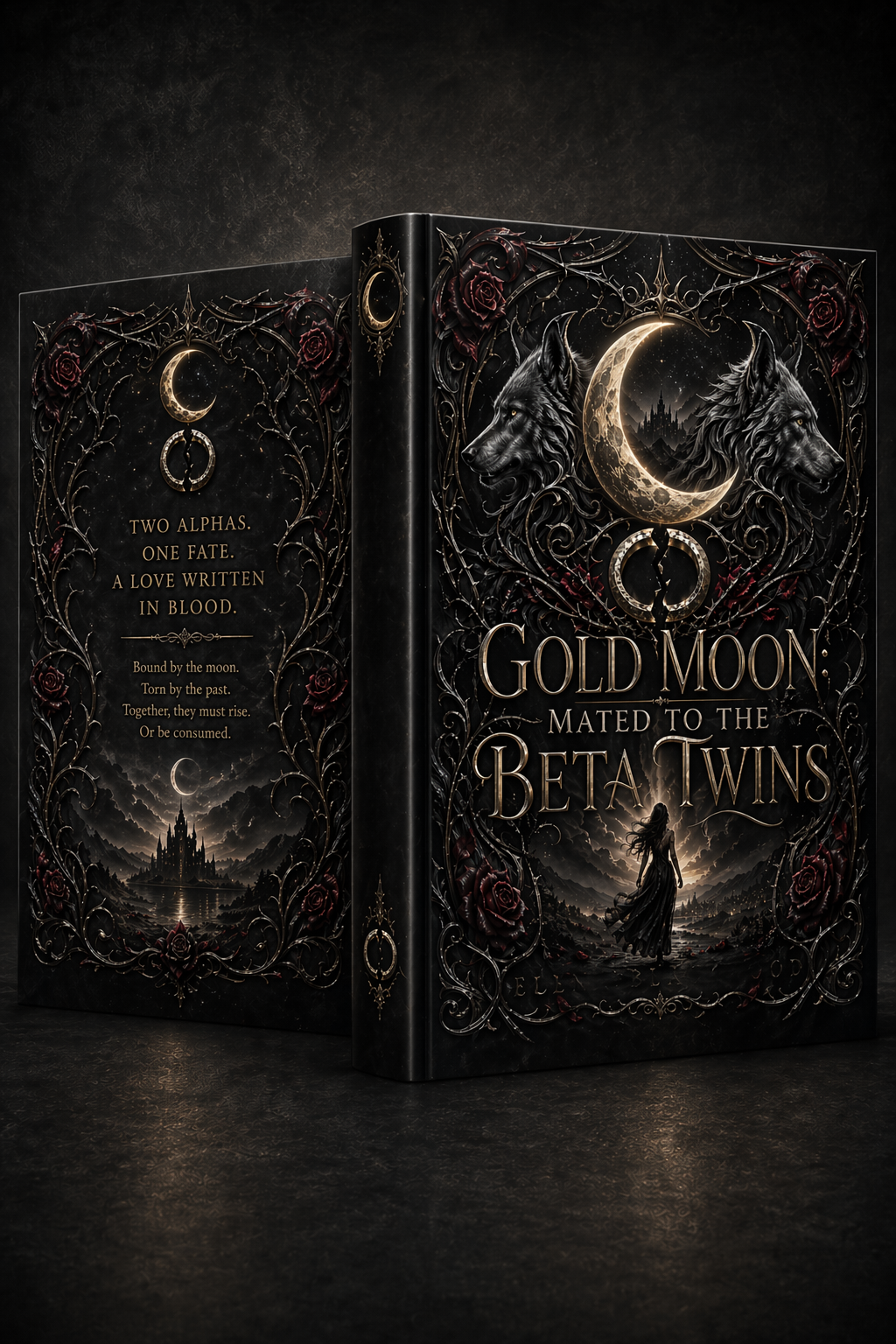 Gold Moon: Mated to the Beta Twins cover