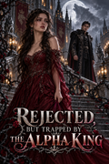 Rejected, But Trapped By The Alpha King — book cover