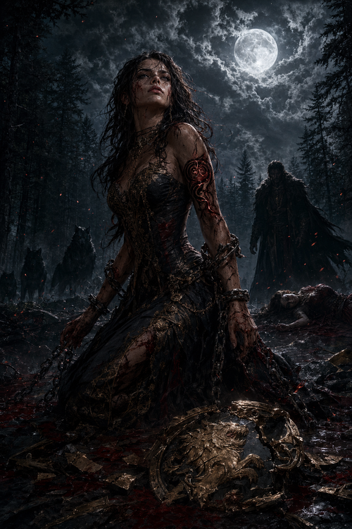 a-broken-alpha-heiress-s-revenge - Night Vow mood product image