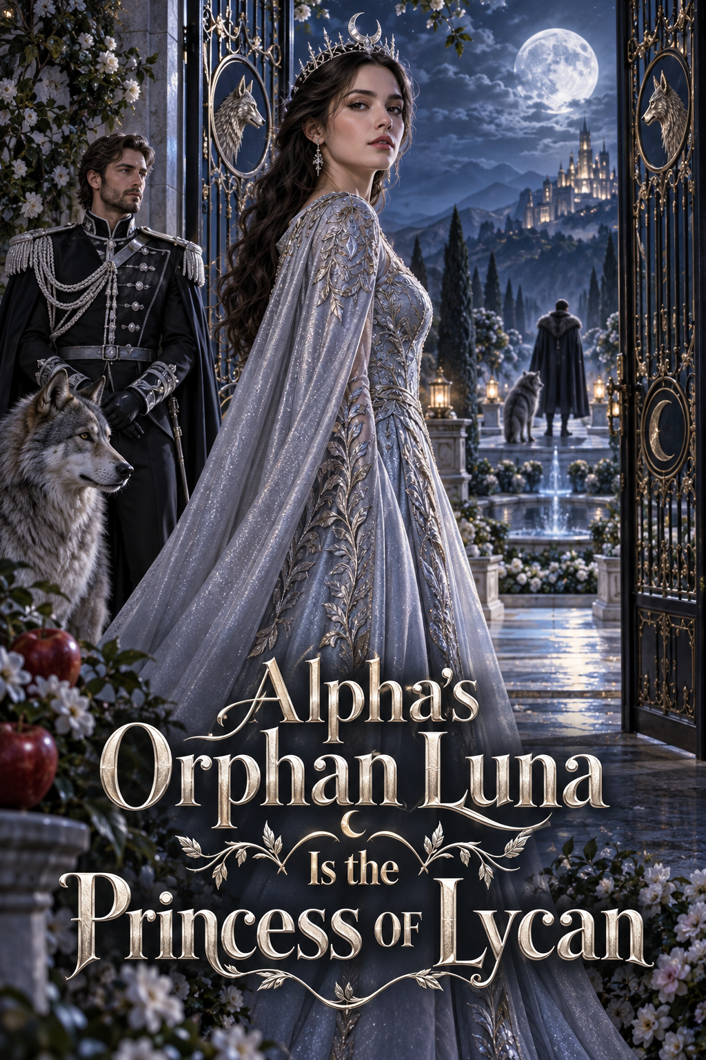 Alpha’s Orphan Luna Is the Princess of Lycan — ebook cover