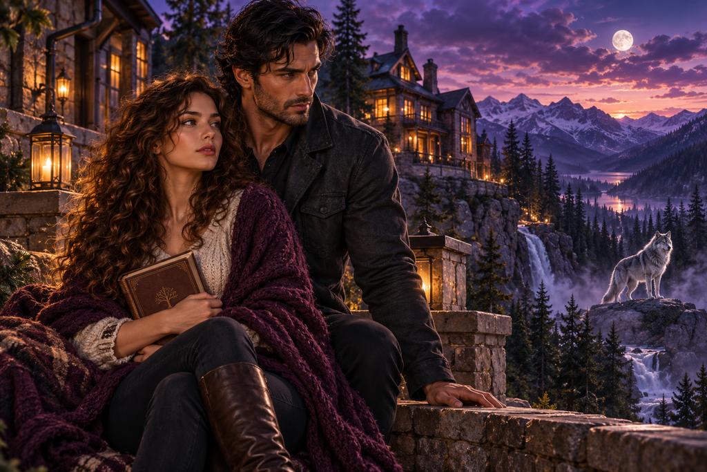 Beauty And The Beta — moonlit story illustration