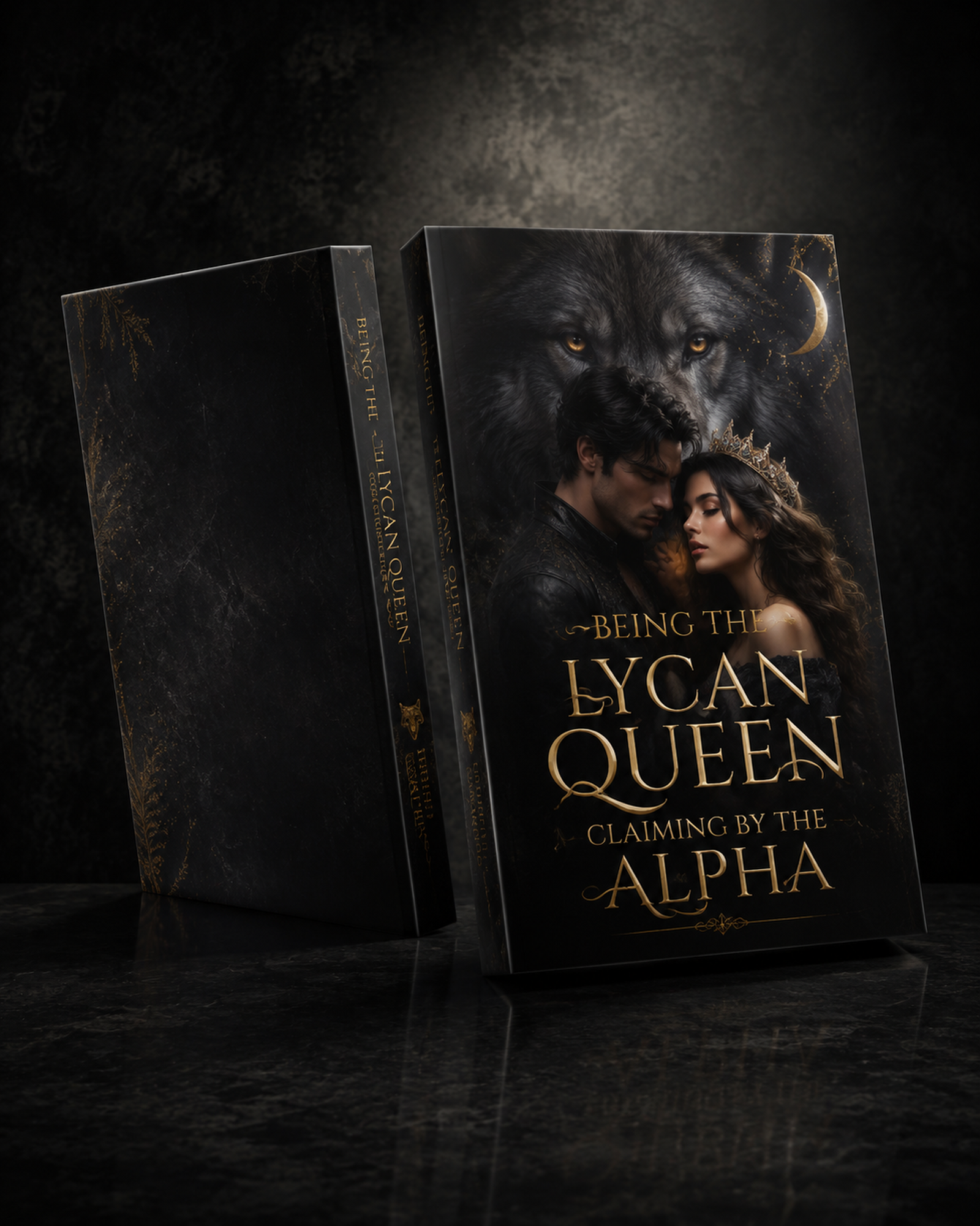 being-the-lycan-queen-claiming-by-the-alpha - Night Vow main product image