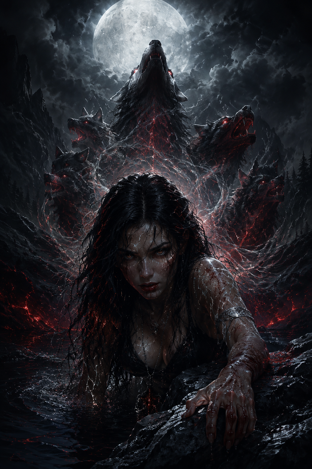 being-the-lycan-queen-claiming-by-the-alpha - Night Vow mood product image