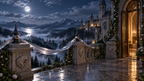 Bound To The Wolf Prince — moonlit story illustration