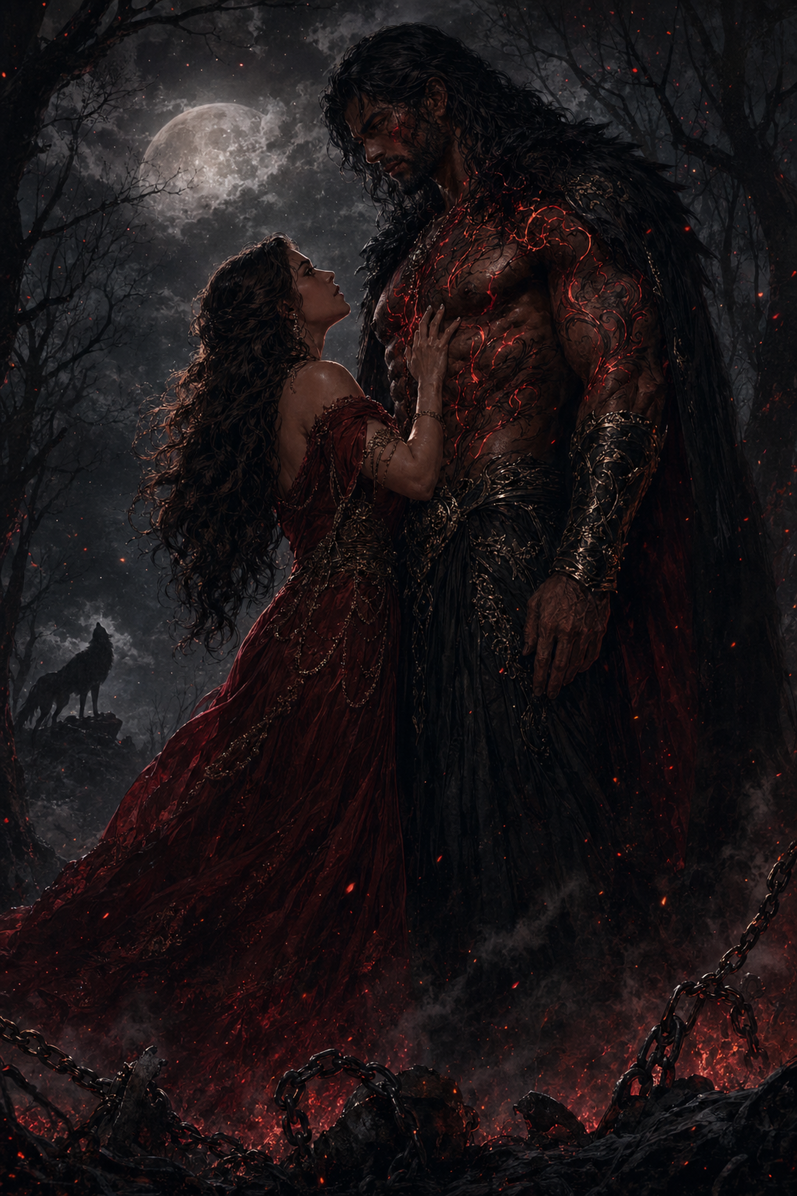 Chosen By The Cursed Alpha King - Night Vow mood product image