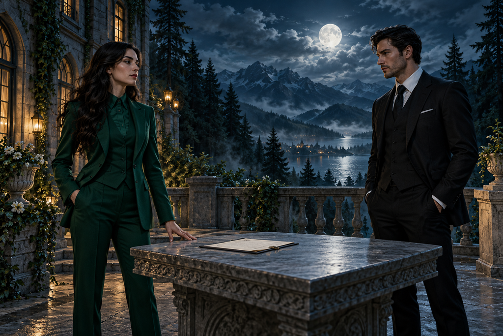 Contract With Alpha Theodore — moonlit story illustration