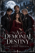 A Demonial Destiny: The Alpha Triplets — flat book cover