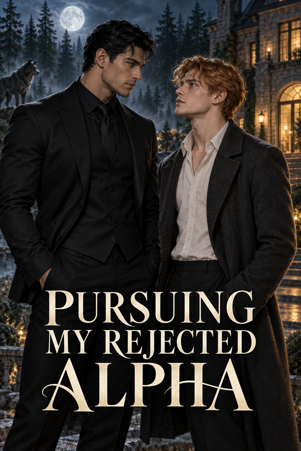 Pursuing My Rejected Alpha — flat book cover