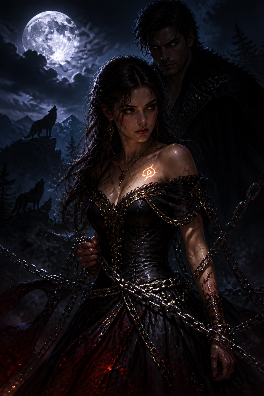 Cruel Fate: Chained To The Alpha - Night Vow mood product image