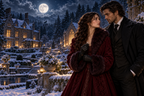Fake Vow, True Luna — moonlit story illustration