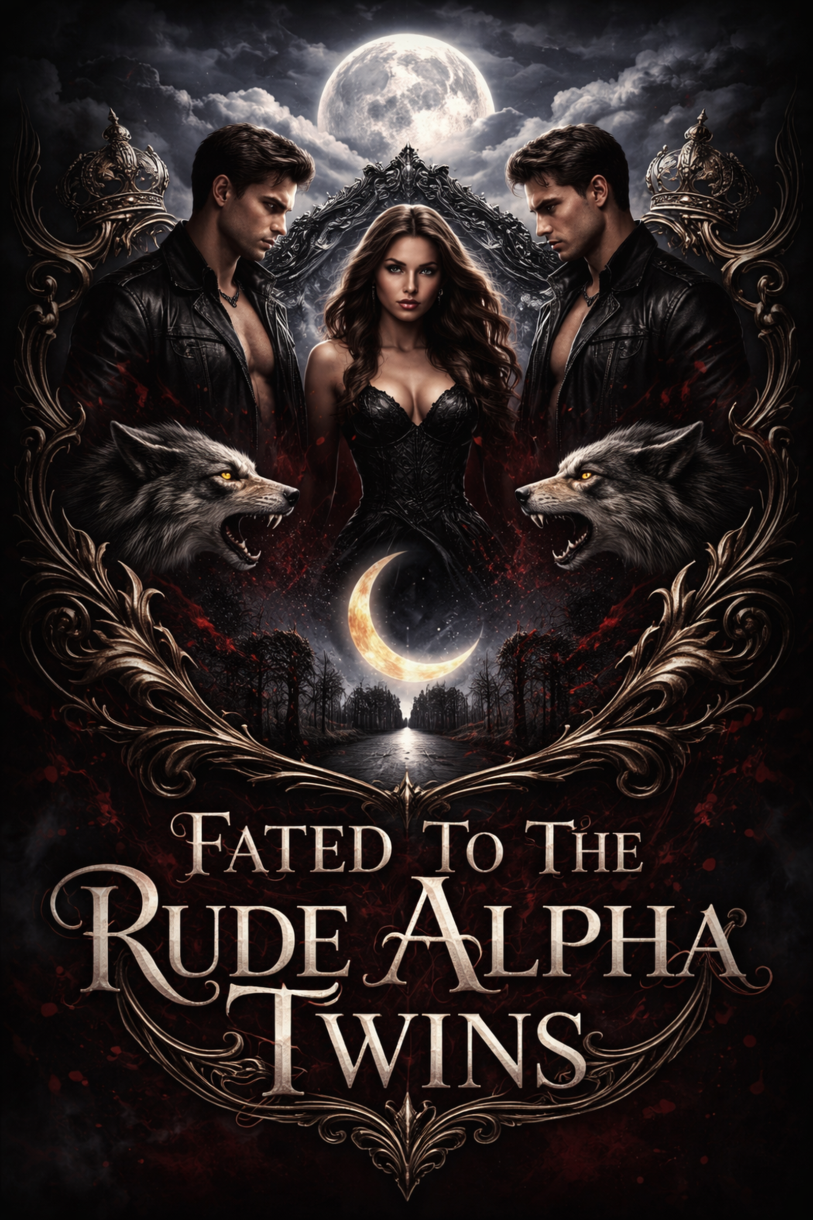 Fated To The Rude Alpha Twins - Night Vow preview_cover_image