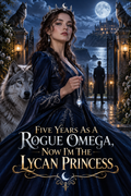 Five Years As A Rogue Omega, Now I’m The Lycan Princess — ebook cover
