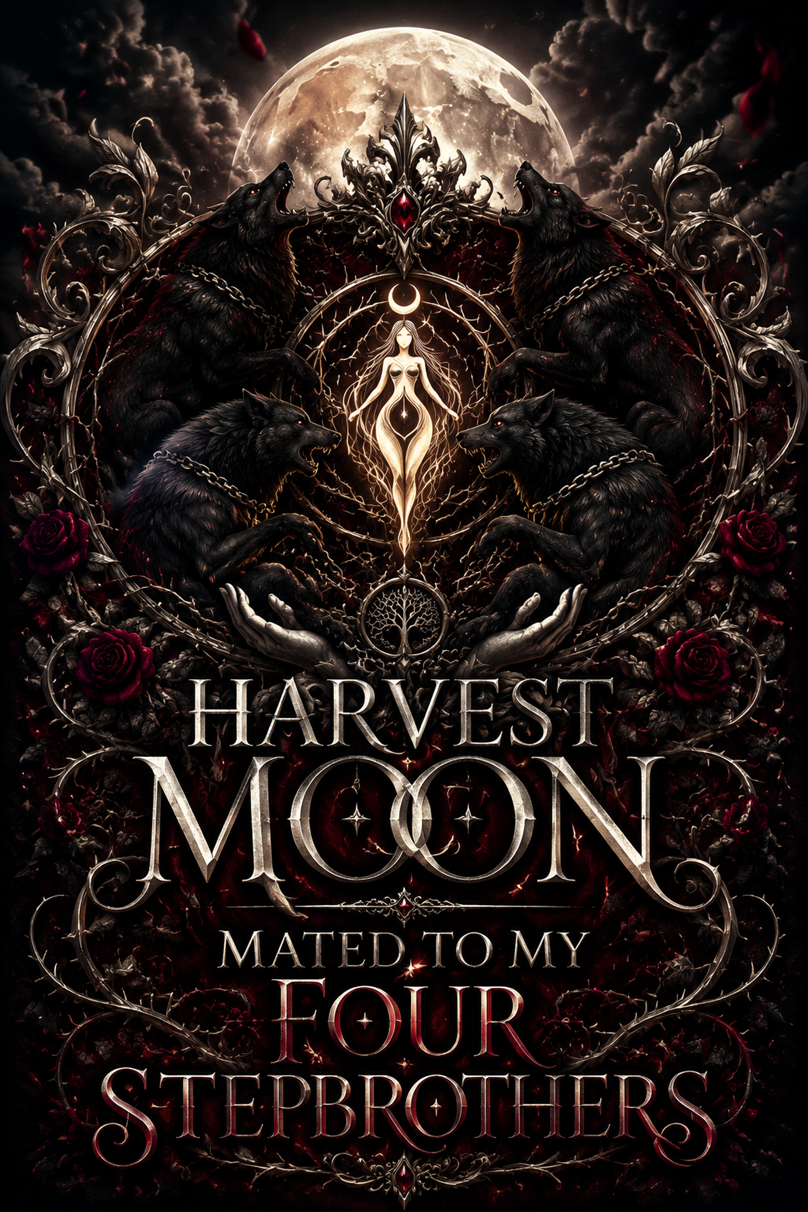 harvest-moon-mated-to-my-four-stepbrothers - Night Vow preview_cover_image