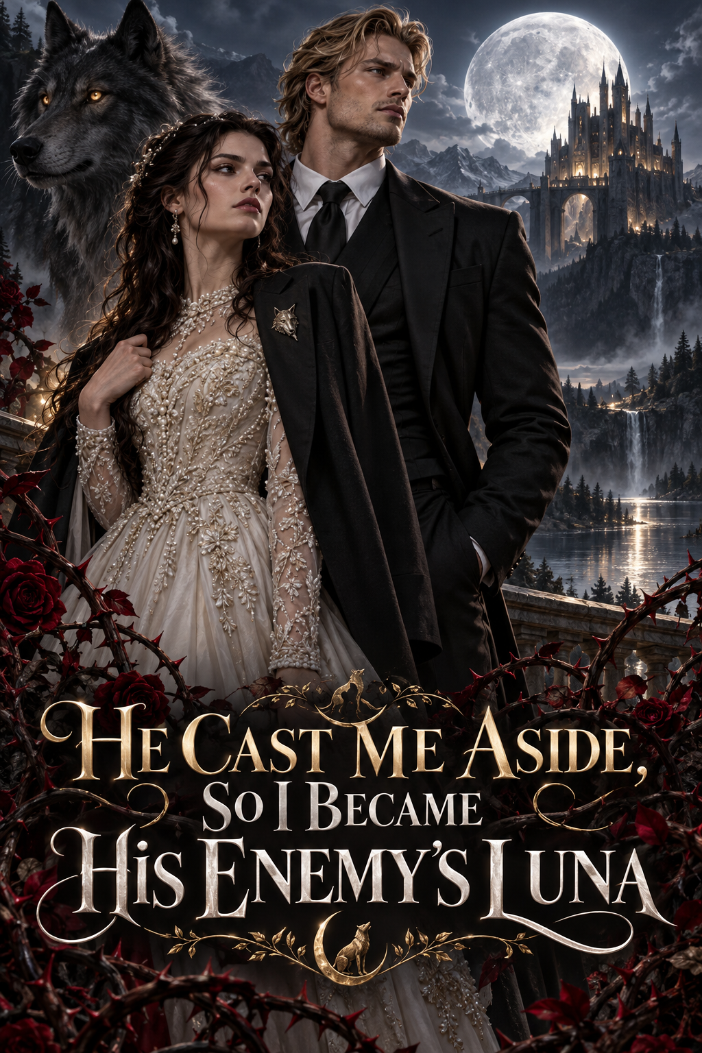 He Cast Me Aside, So I Became His Enemy’s Luna — ebook cover