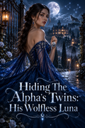 Hiding The Alpha's Twins: His Wolfless Luna — book cover