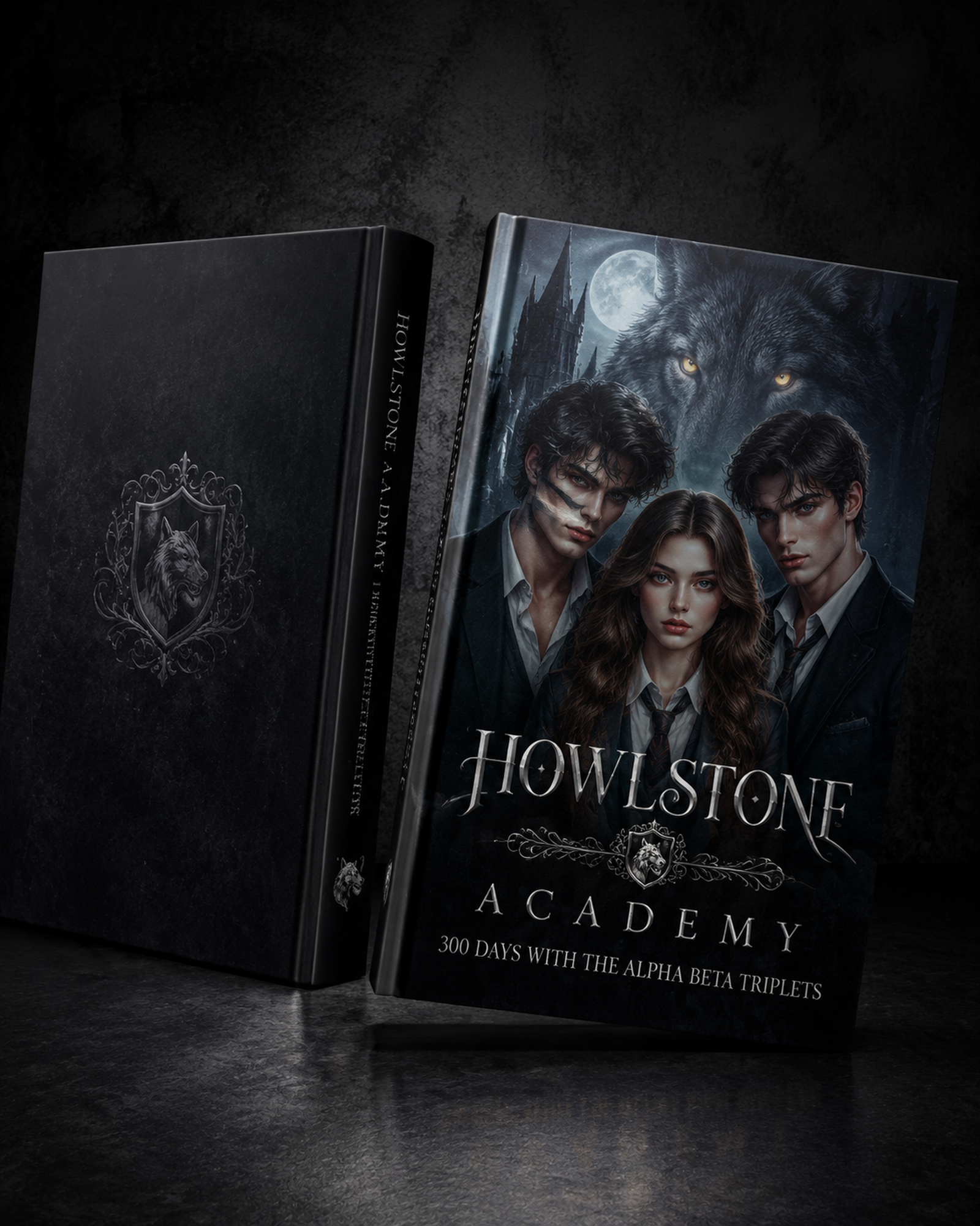 howlstone-academy-300-days-with-the-alpha-beta-triplets - Night Vow main product image