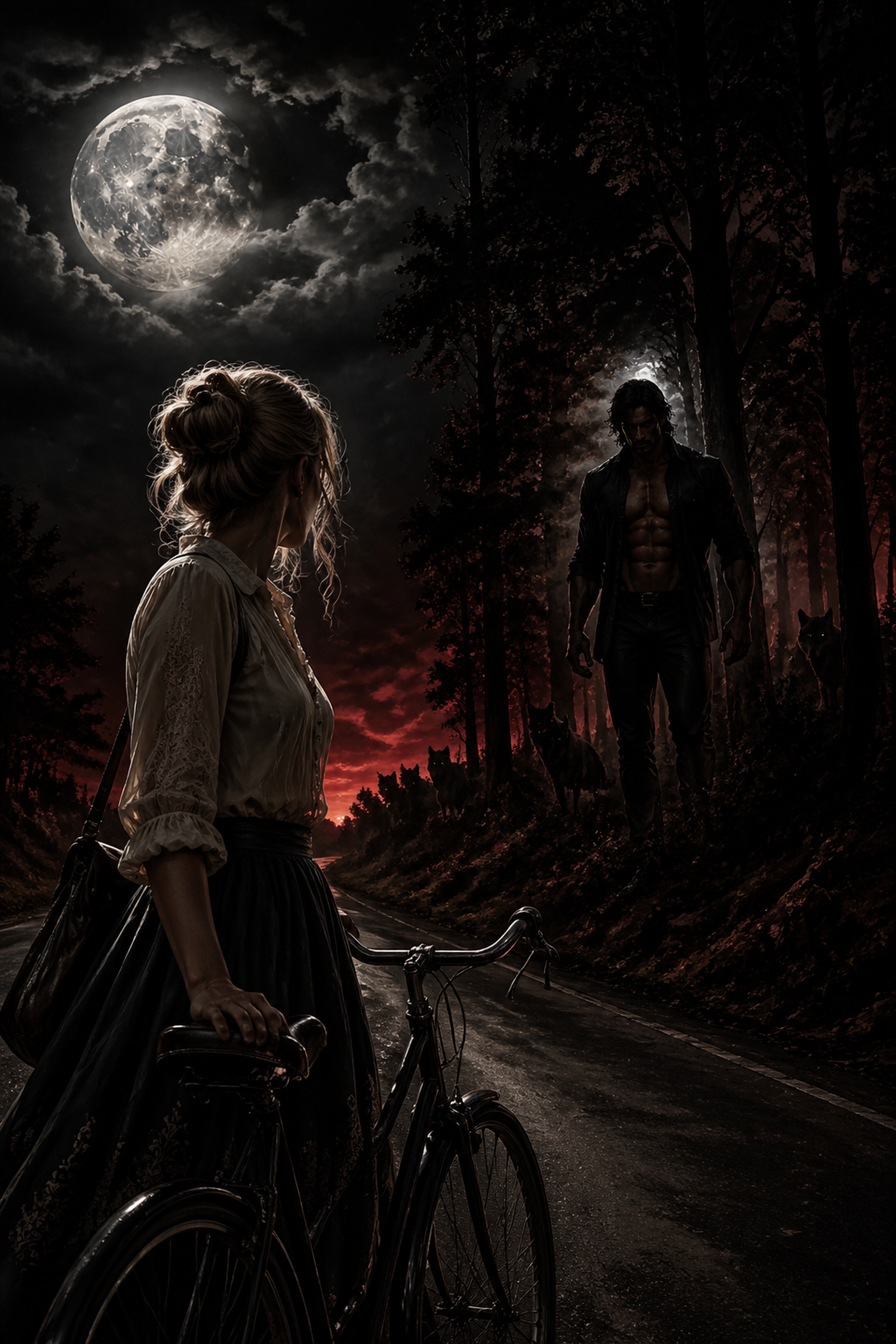 Love the Wolfless Power Girl at First Sight - Night Vow preview_mood_image