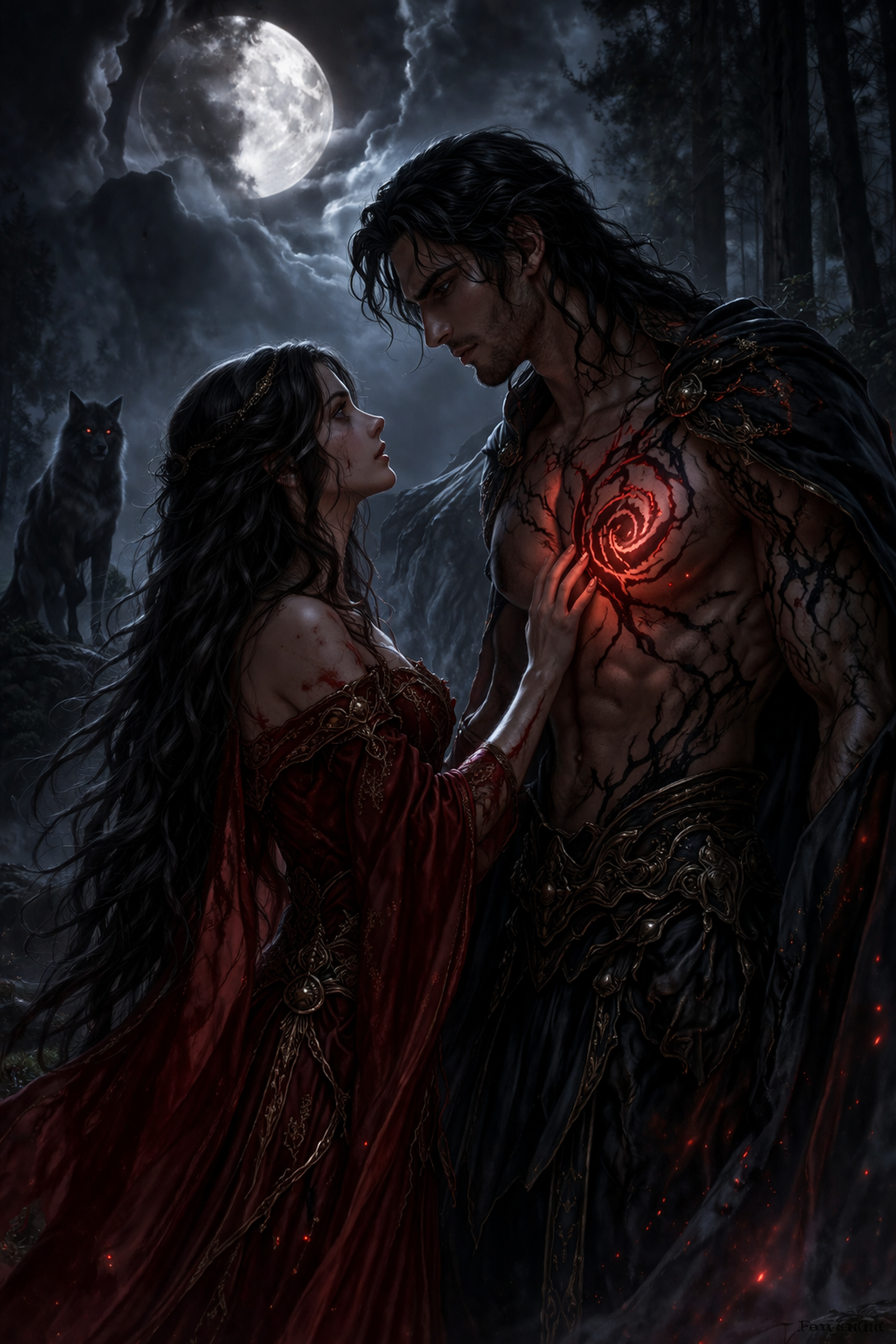 Mated To My Mate s Worst Enemy - Night Vow preview_mood_image