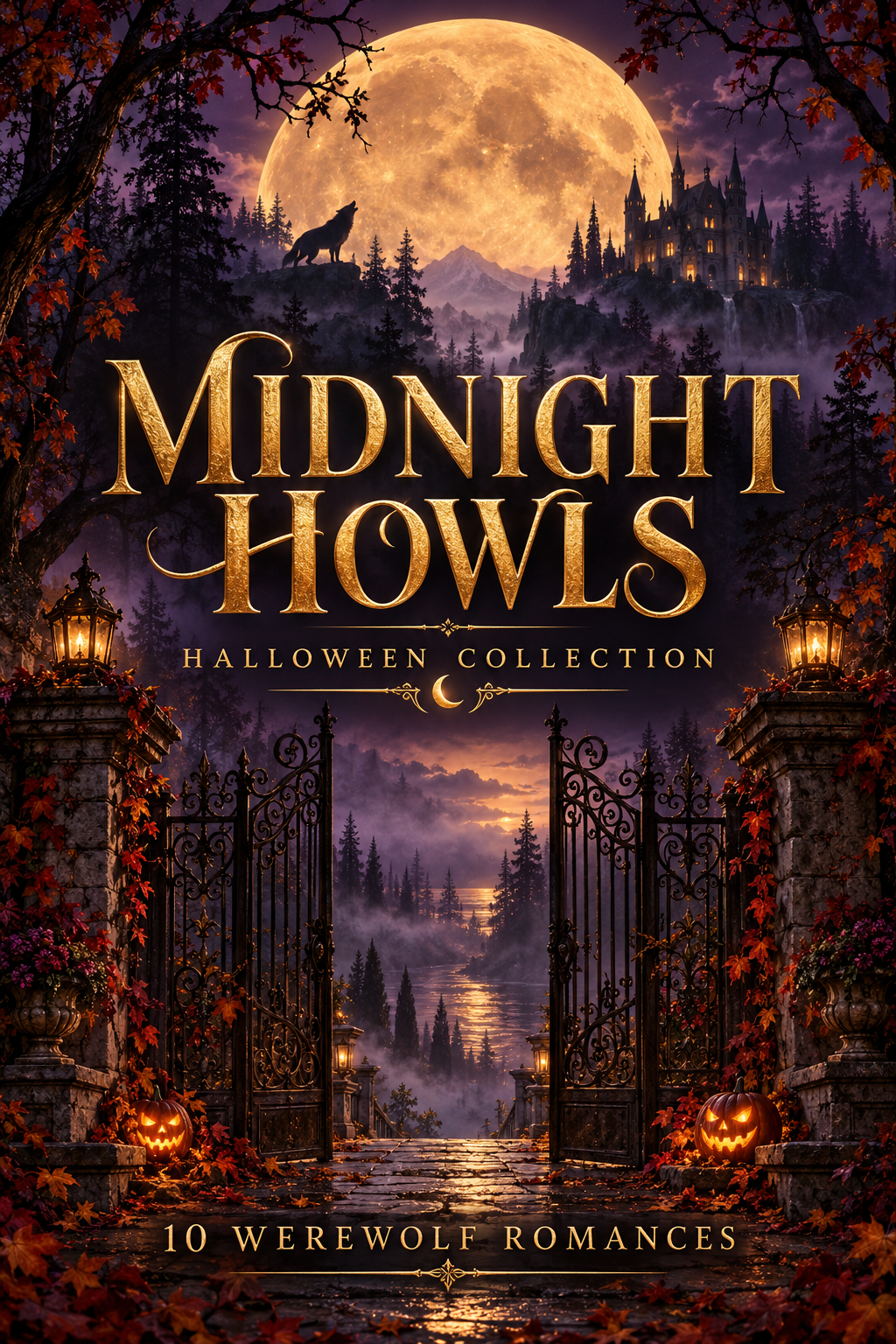 Midnight Howls Halloween Collection: 10 Werewolf Romances