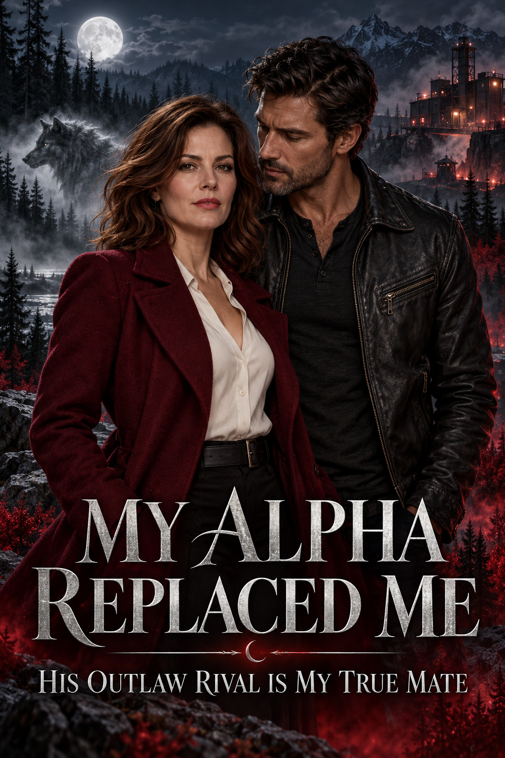 My Alpha Replaced Me: His Outlaw Rival Is My True Mate — book cover