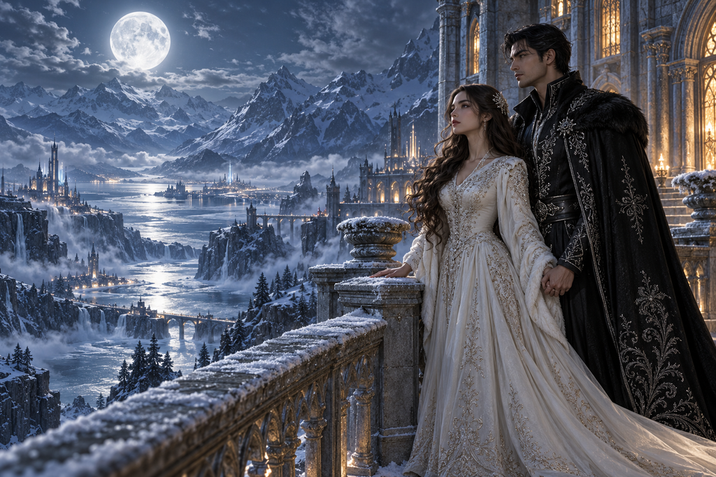My Awakening Mate Is the Lycan King — moonlit story illustration