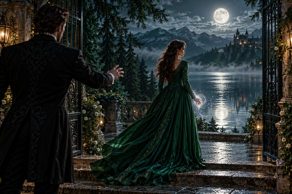 My Sister Stole My Mate, And I Let Her — moonlit story illustration