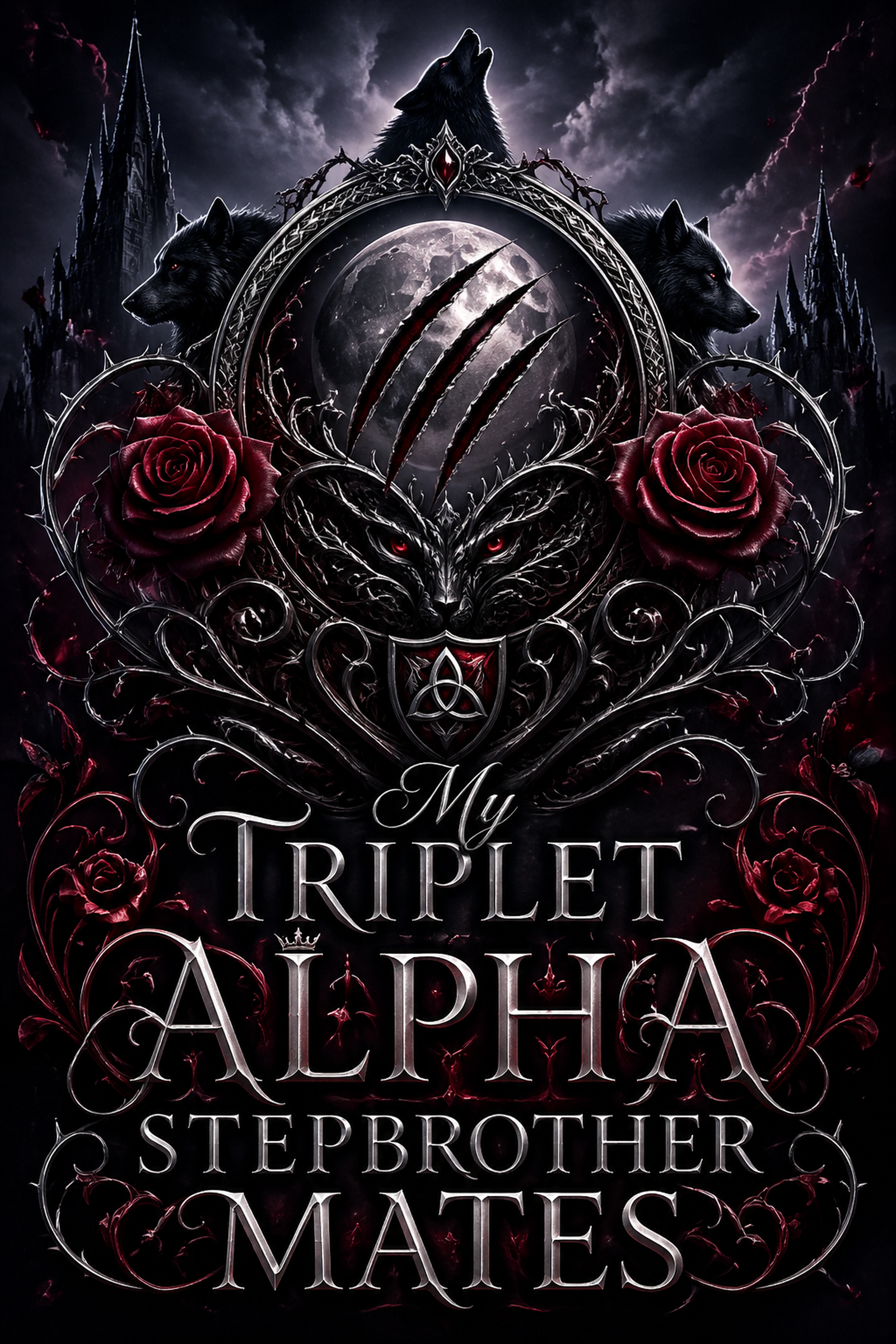 My Triplet Alpha Stepbrother Mates - Night Vow preview_cover_image