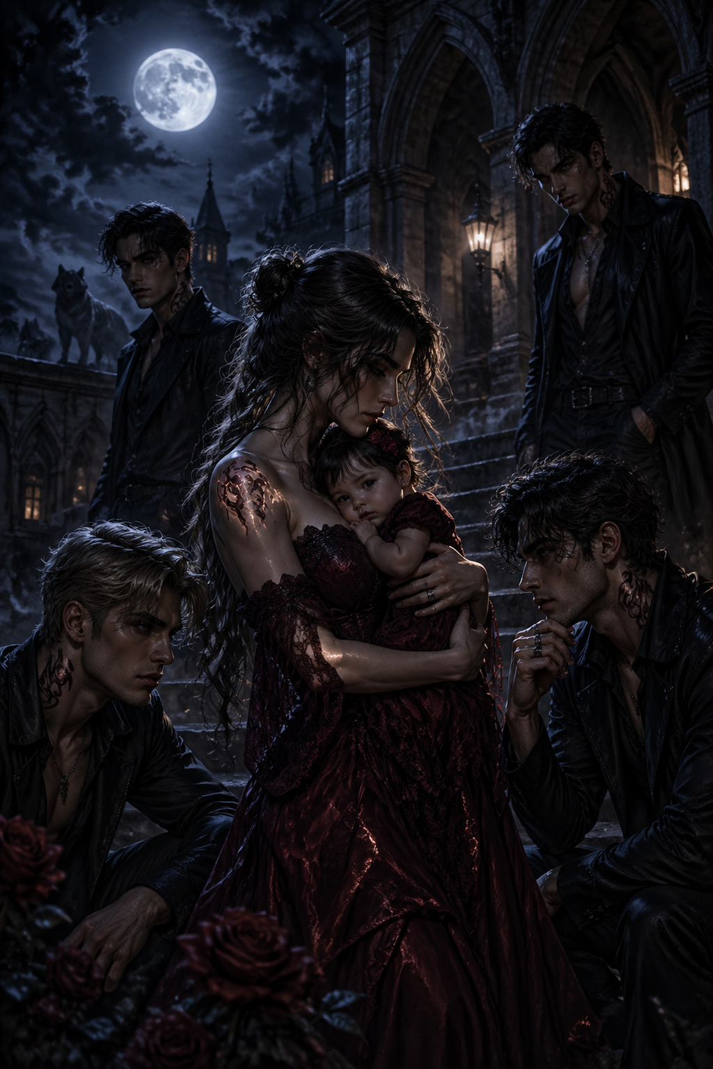 Nanny And Her Four Alpha Bullies - Night Vow mood product image