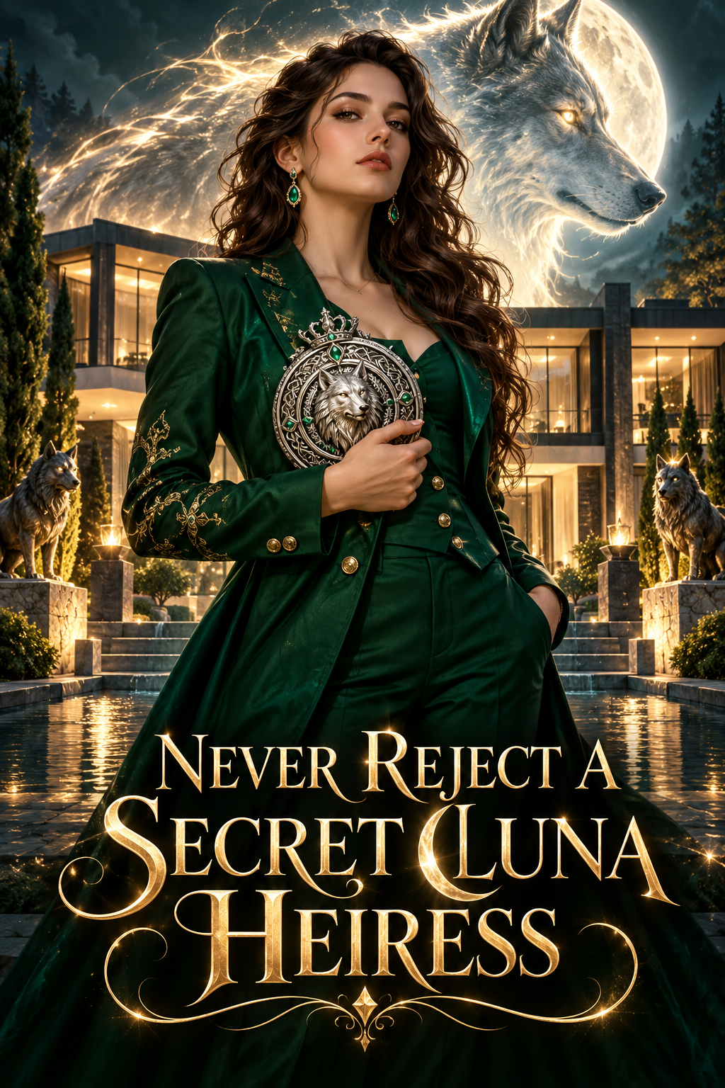 Never Reject A Secret Luna Heiress — book cover