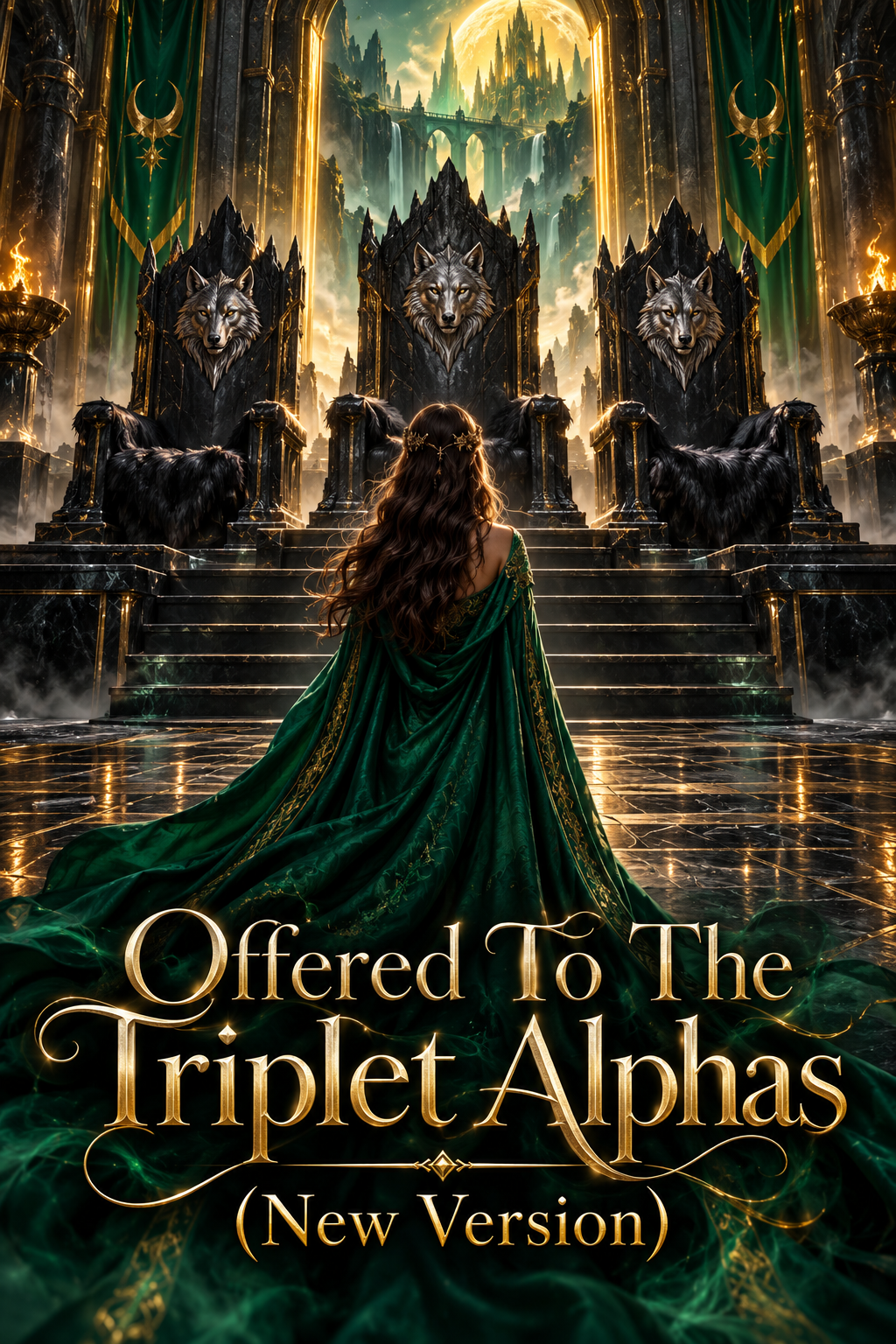 Offered To The Triplet Alphas (New Version) — book cover