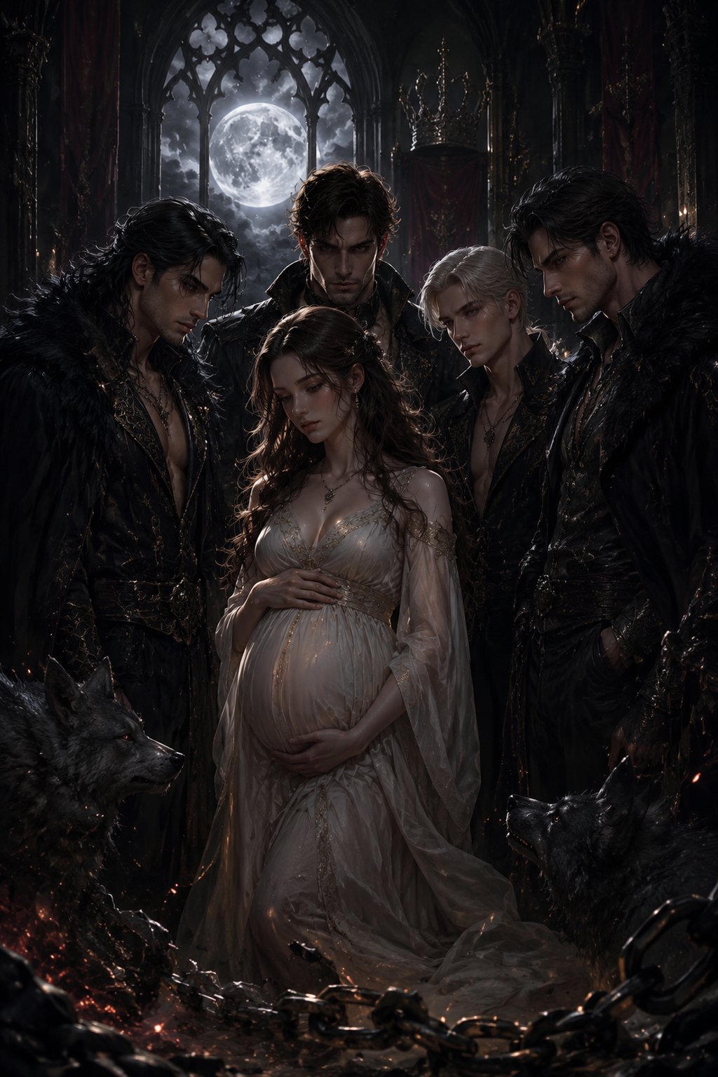 pregnant-with-alphas-genius-twins - Night Vow mood product image