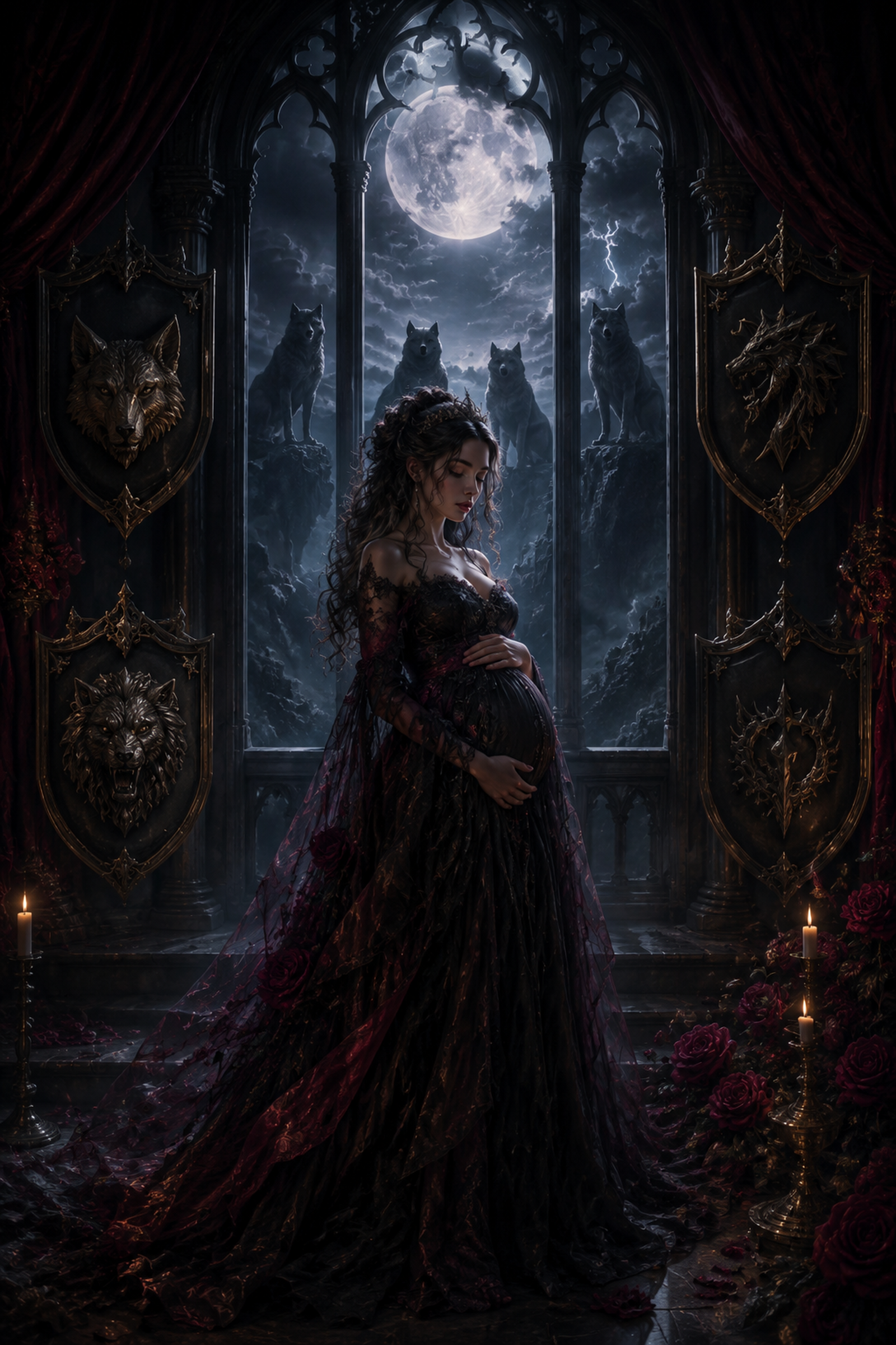 pregnant-with-four-alphas-babies - Night Vow preview_mood_image