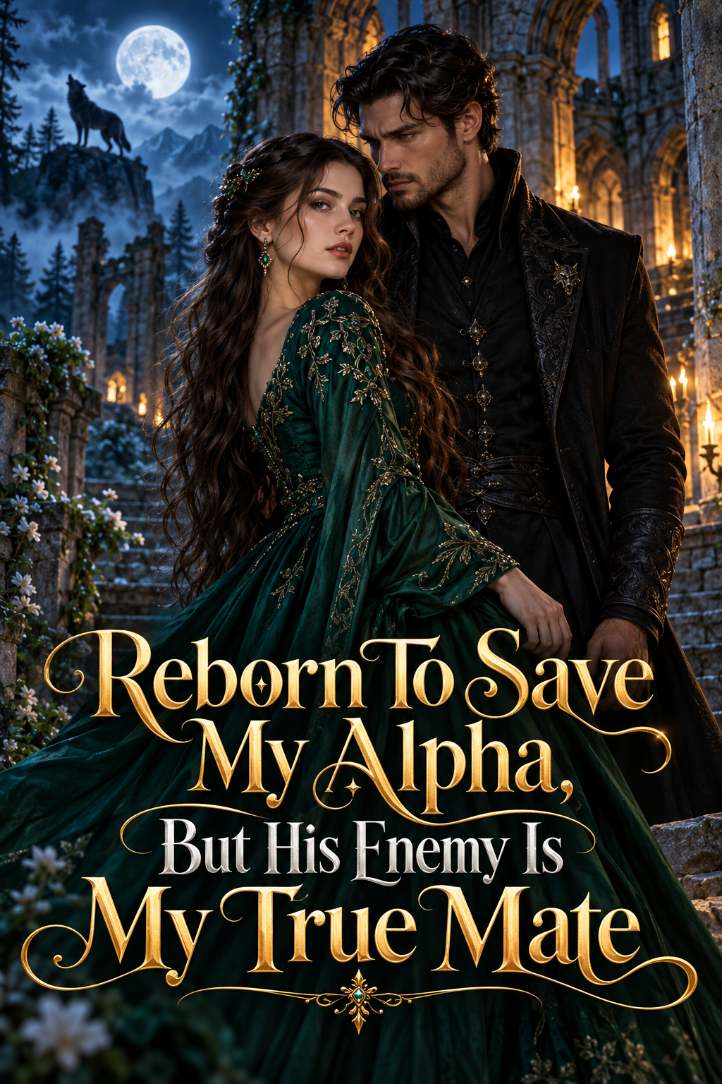 Reborn To Save My Alpha, But His Enemy Is My True Mate — book cover
