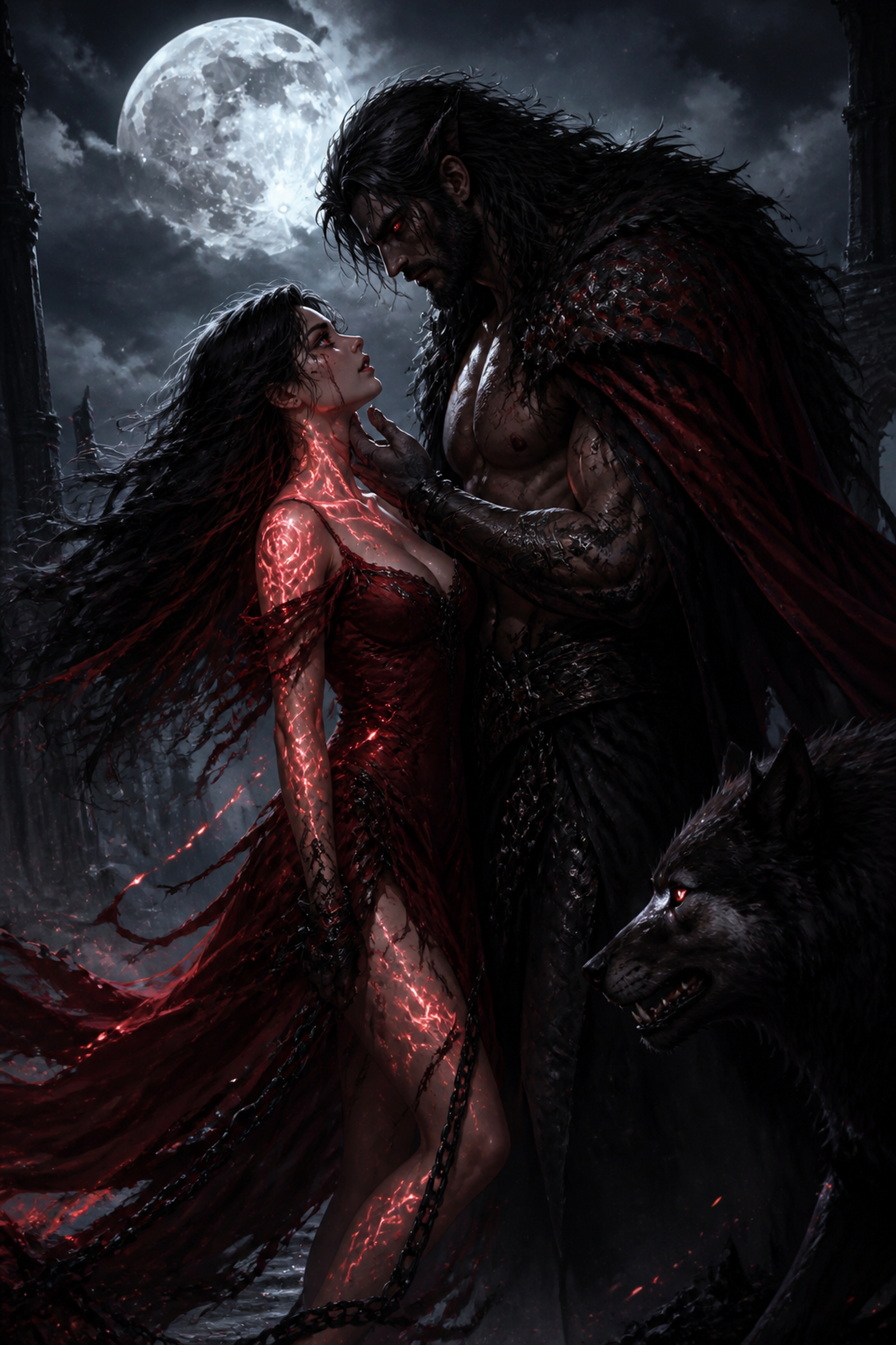 Reclaimed By The Lycan King: Too Late For Regret - Night Vow preview_mood_image