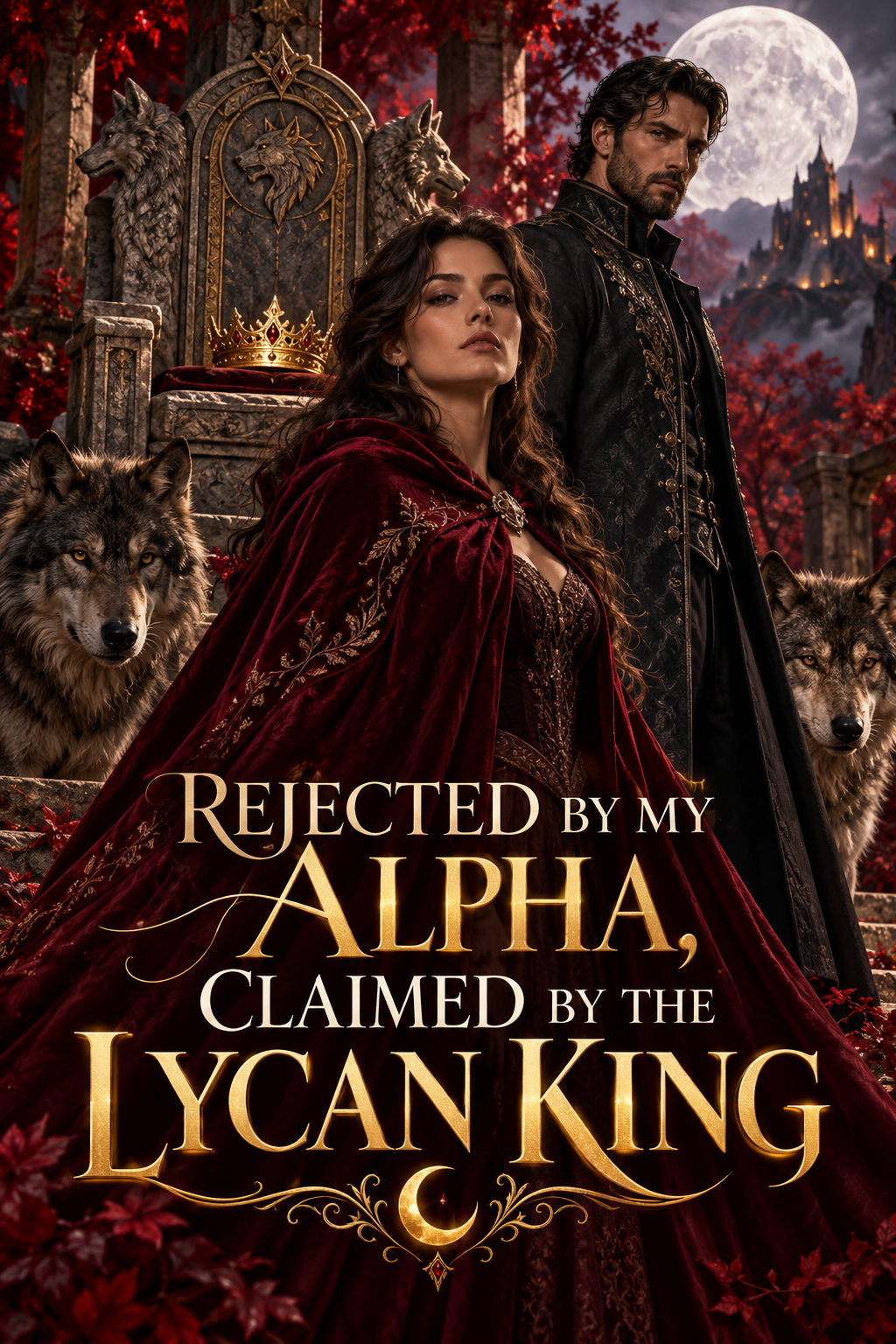Rejected By My Alpha, Claimed By The Lycan King — book cover