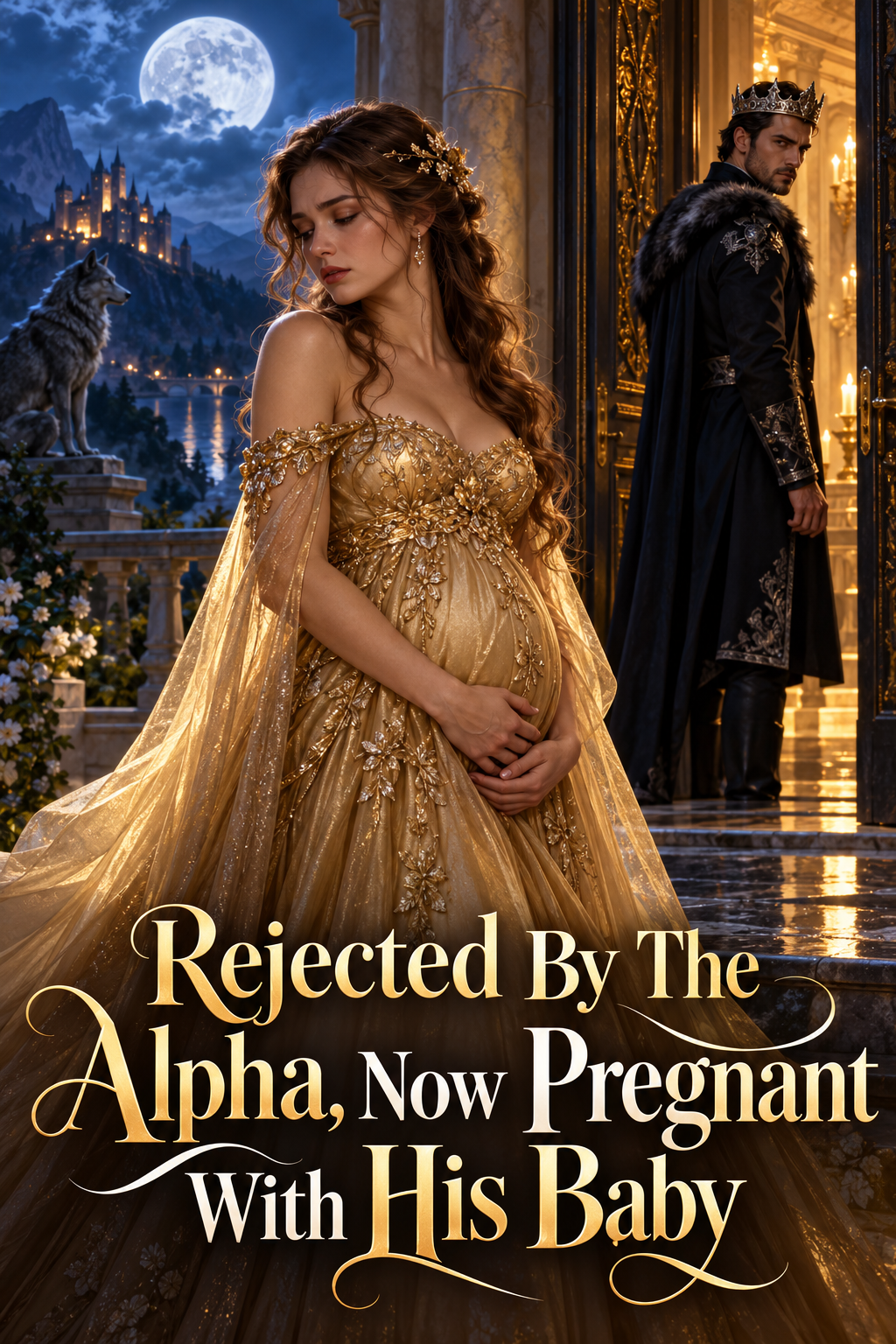 Rejected By The Alpha, Now Pregnant With His Baby — book cover