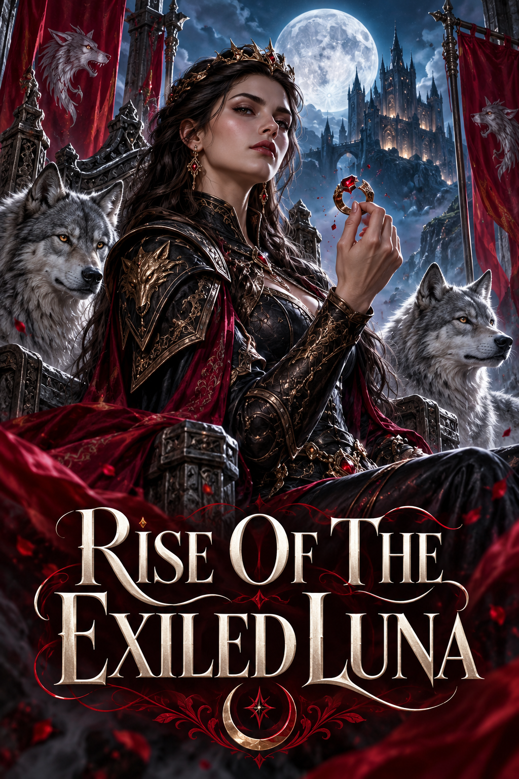 Rise Of The Exiled Luna — book cover
