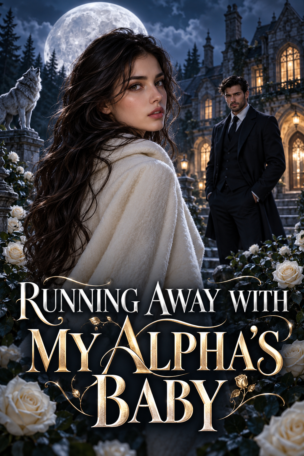 Running Away With My Alpha's Baby — book cover