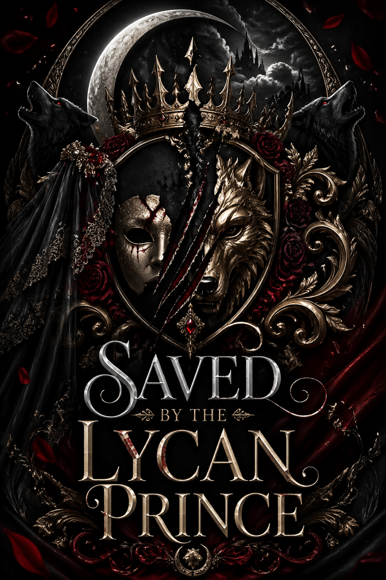 Saved By The Lycan Prince - Night Vow preview_cover_image