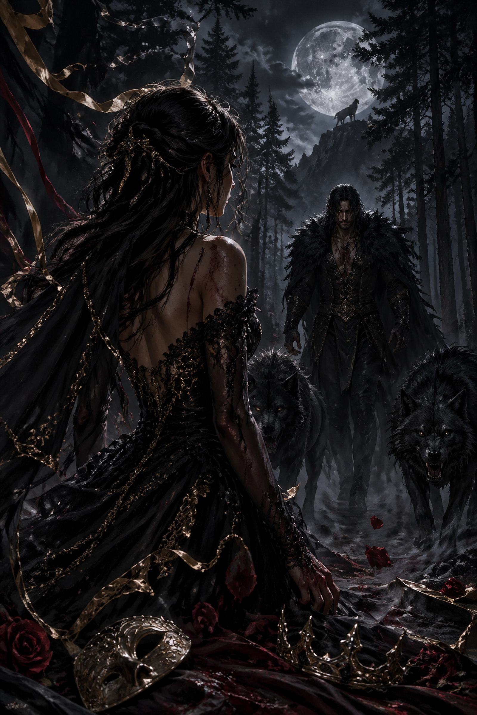 Saved By The Lycan Prince - Night Vow mood product image