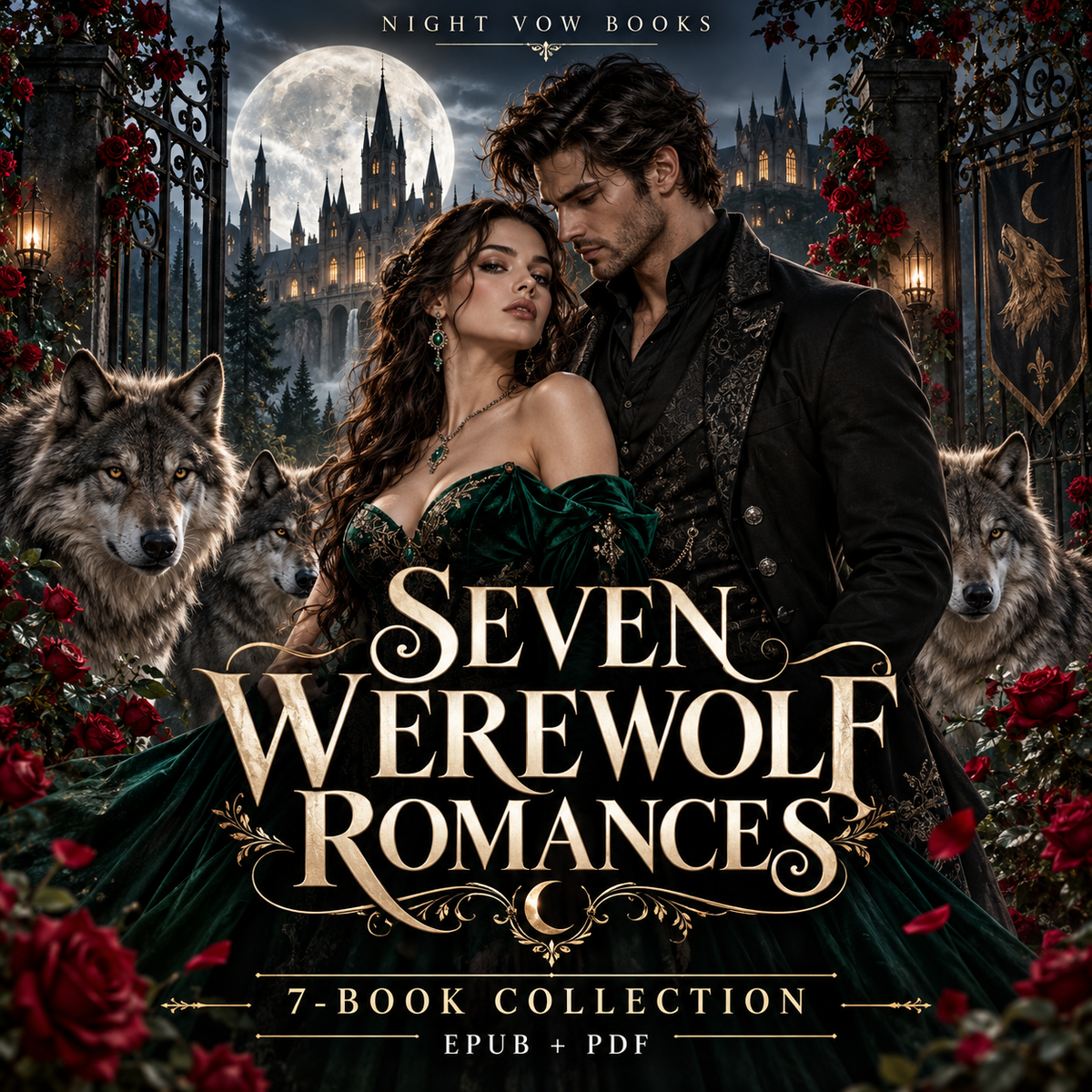 Seven Werewolf Romances - 7-book EPUB and PDF collection