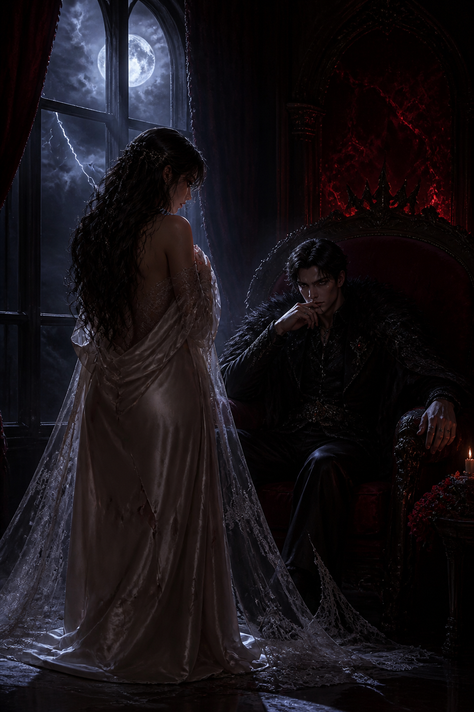 the-alpha-kings-substitute-bride - Night Vow mood product image