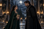 The Alpha Must Marry My Lady But I'm His Fated Mate — moonlit story illustration