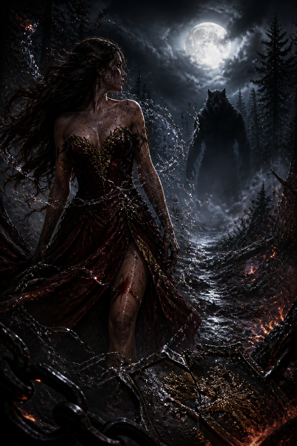 the-alphas-rejected-mate - Night Vow mood product image