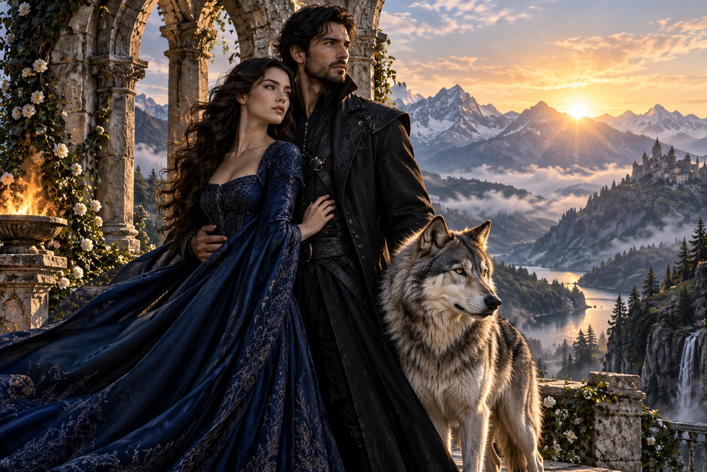 The Broken Luna's Revenge — moonlit story illustration