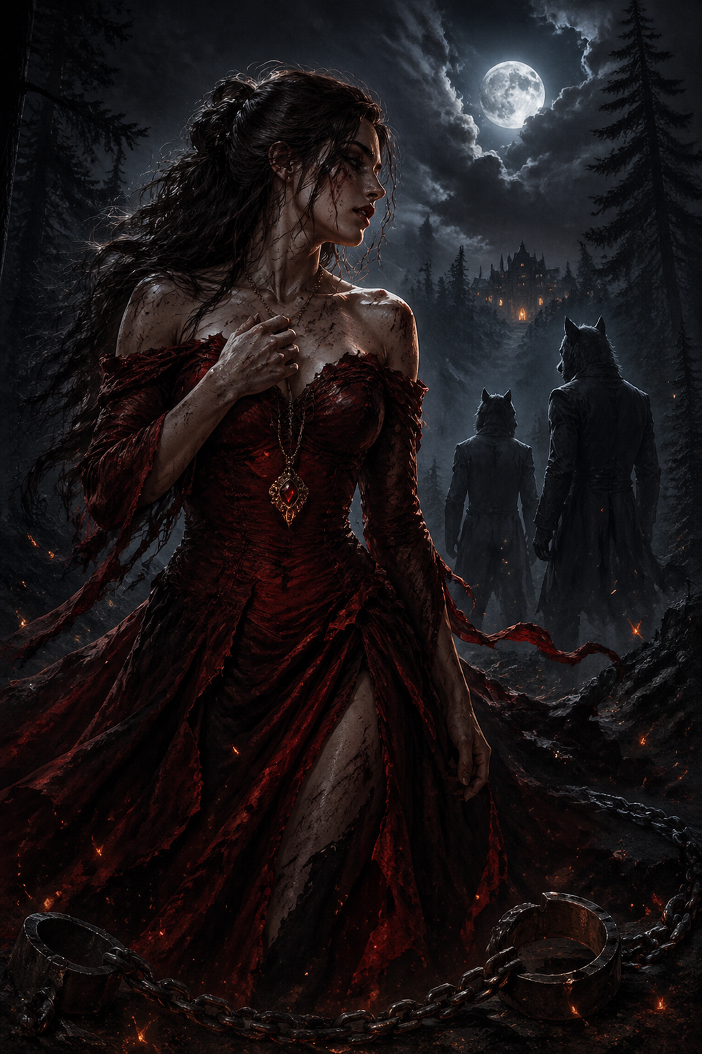 The Forgotten Princess And Her Beta Mates - Night Vow mood product image