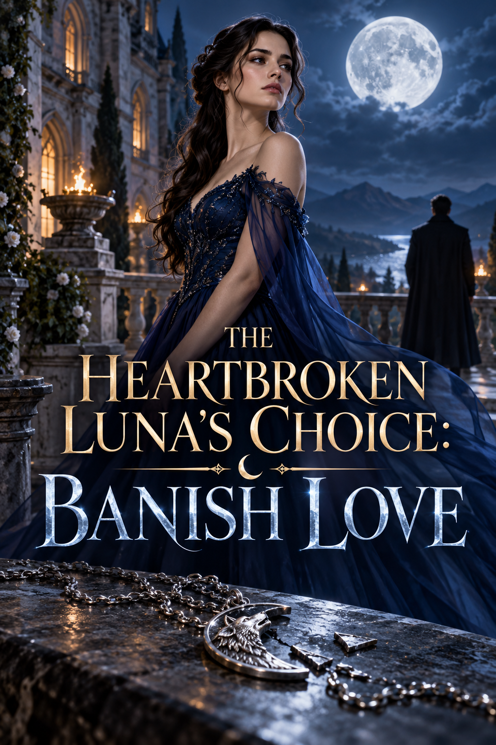 The Heartbroken Luna's Choice: Banish Love — book cover