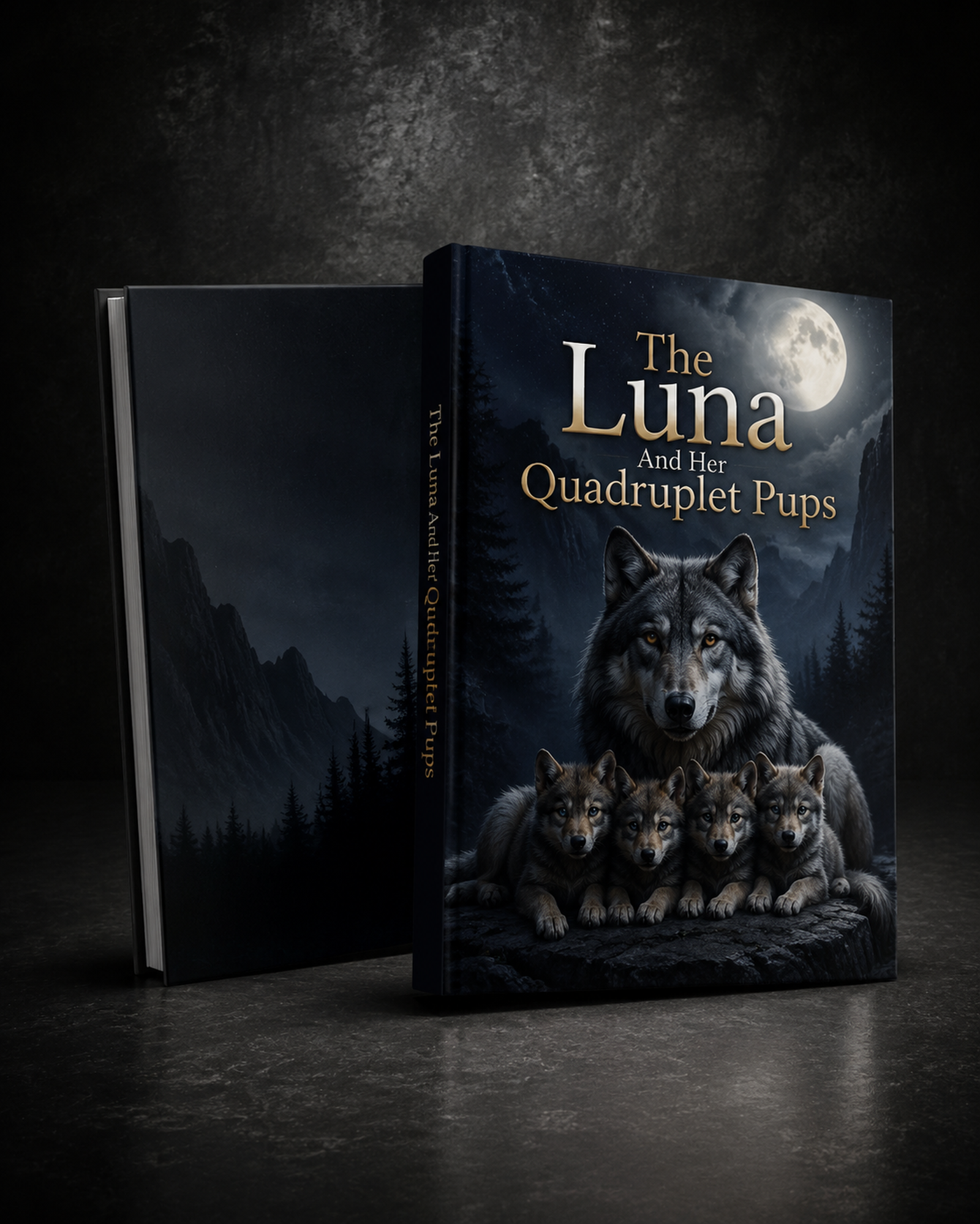 the-luna-and-her-quadruplet-pups - Night Vow main product image