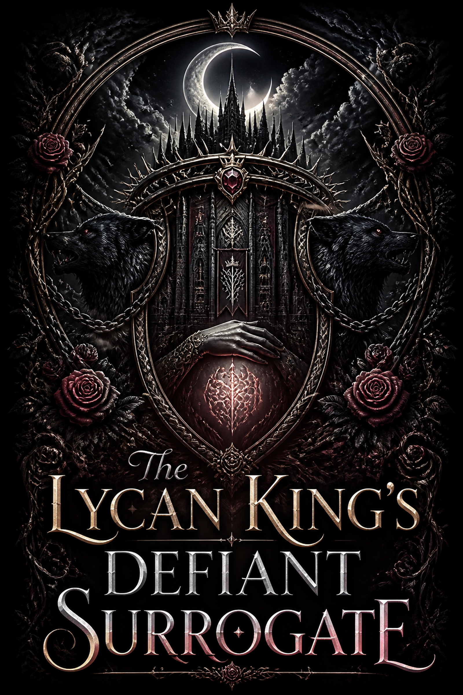 The Lycan King's Defiant Surrogate - Night Vow preview_cover_image
