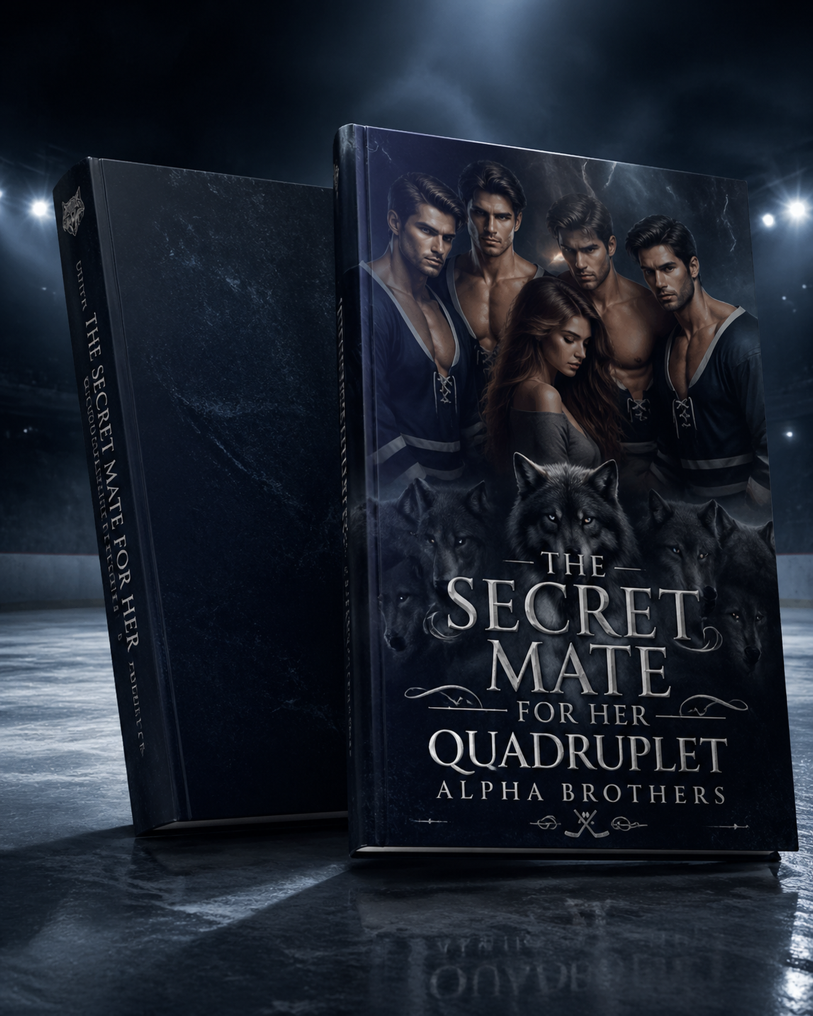 The Secret Mate For Her Quadruplet Alpha Brothers - Night Vow main product image